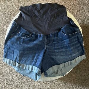 Maternity Jean Shorts
